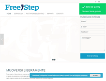 Tablet Screenshot of freestep.it